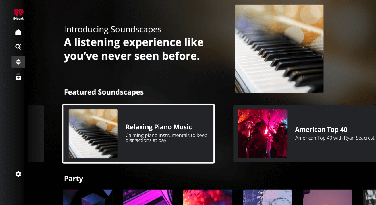 Soundscapes from iHeart